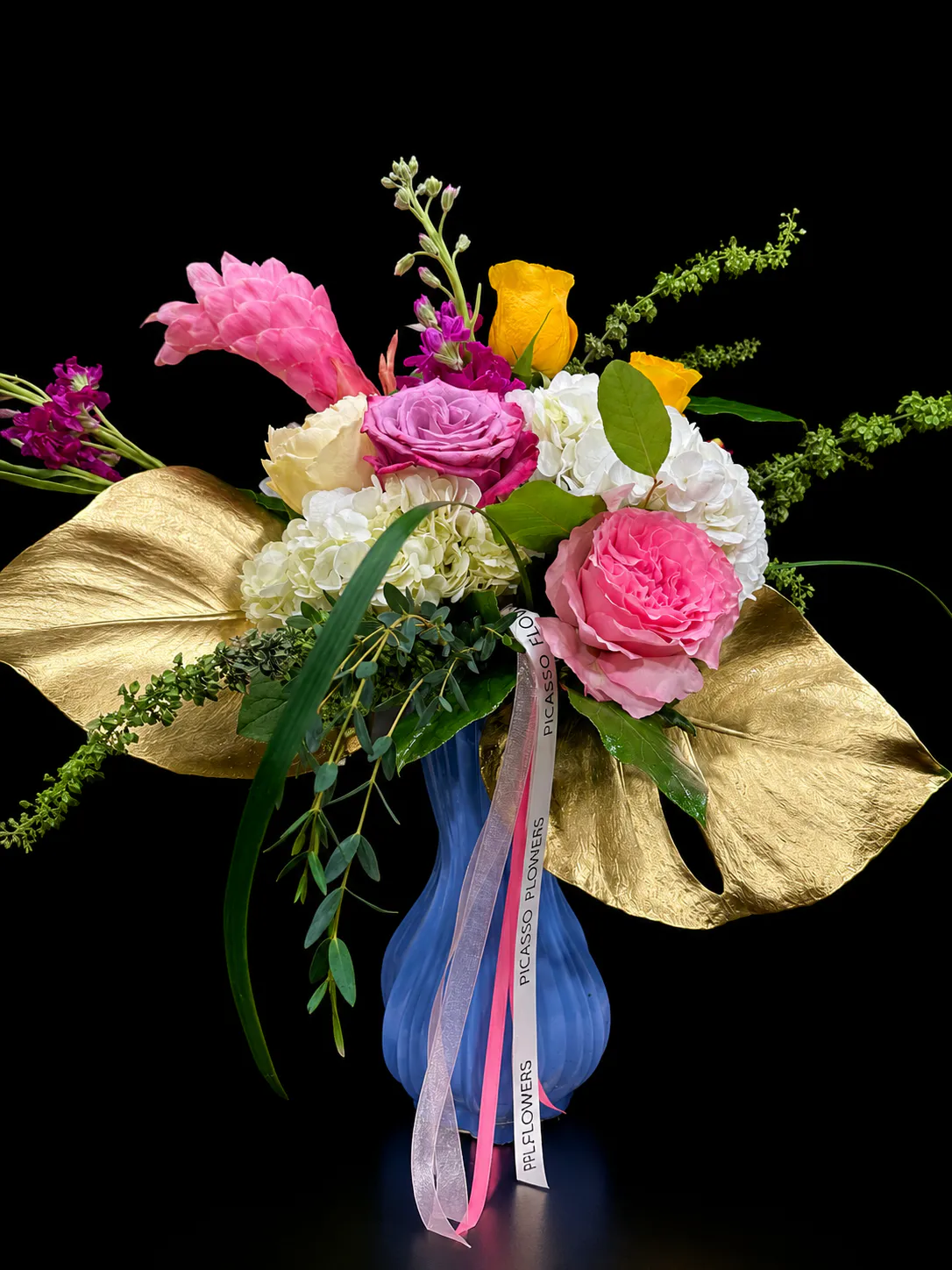 Grey Oaks florist — luxury Master Designer arrangement by Naples Picasso Flowers, Naples FL